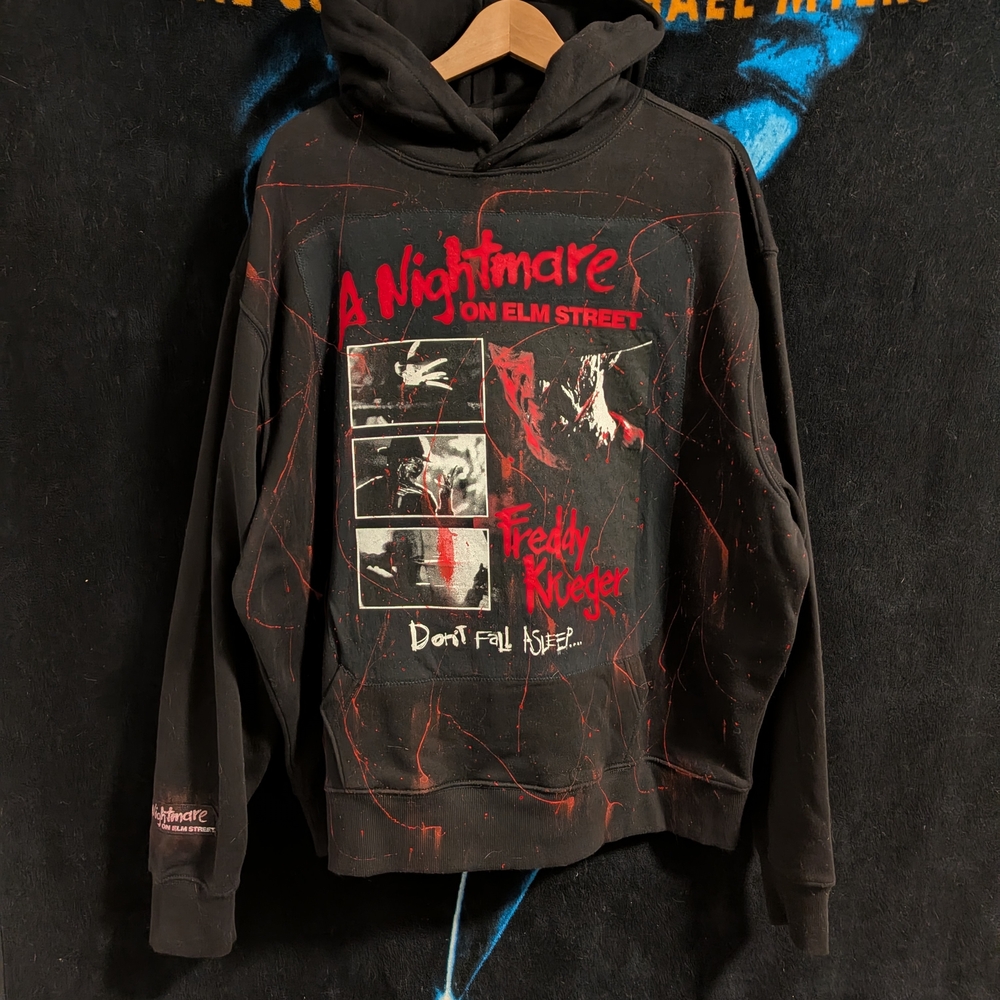 Custom Sewn "A Nightmare on Elm Street" Hoodie